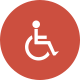 ìcone Sanitários para usuários de cadeiras de rodas